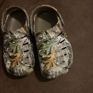 Kids Camouflage Clogs